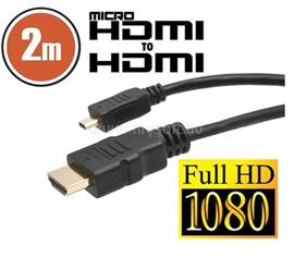 DELIGHT 2m HDMI -  micro HDMI kábel 20317 small