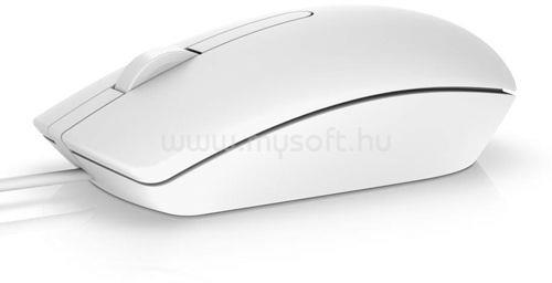 DELL Vezetékes egér, MS116 Optical Mouse - white