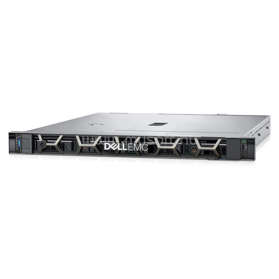 DELL PowerEdge R250 1U Rack H345/H355 (HW RAID 0,1,10) 1x E-2334 1x 450W iDRAC9 Express 4x 3,5 (5 ÉV)