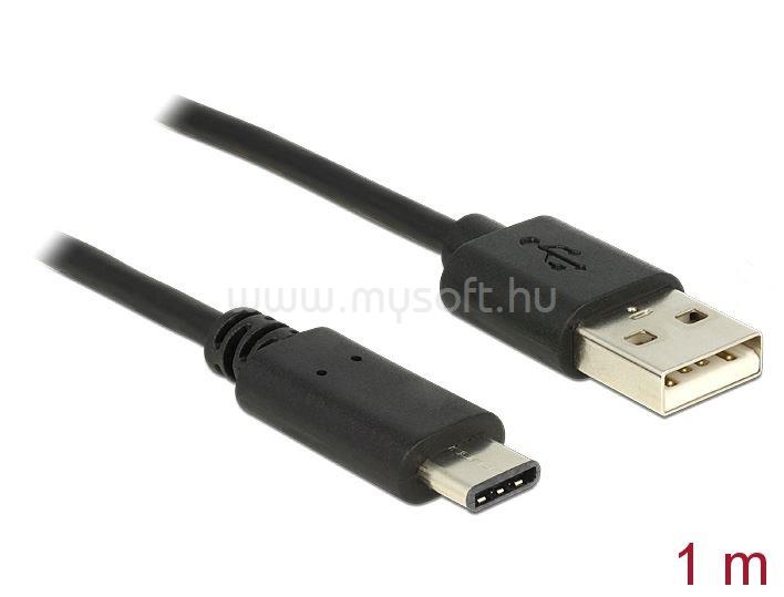 DELOCK USB 2.0 Type-A male > USB 2.0 Type-C male átalakító