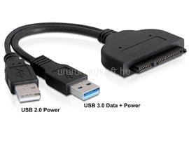 DELOCK Sata22 pin - USB3.0 A apa konverter 5Gbps 61883 small