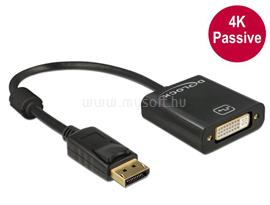 DELOCK Displayport 1.2 > DVI 4K passzív átalakító DL62601 small
