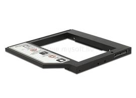 DELOCK HDD-hez SATA átalakító Slim 5.25 beépítő keret 2.5" SATA 9.5mm-ig DL62669 small