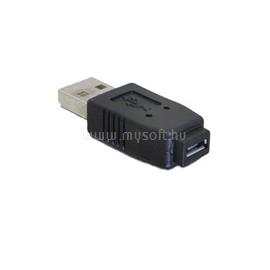 DELOCK USB micro-A+B anya - USB2.0-A apa adapter DL65029 small