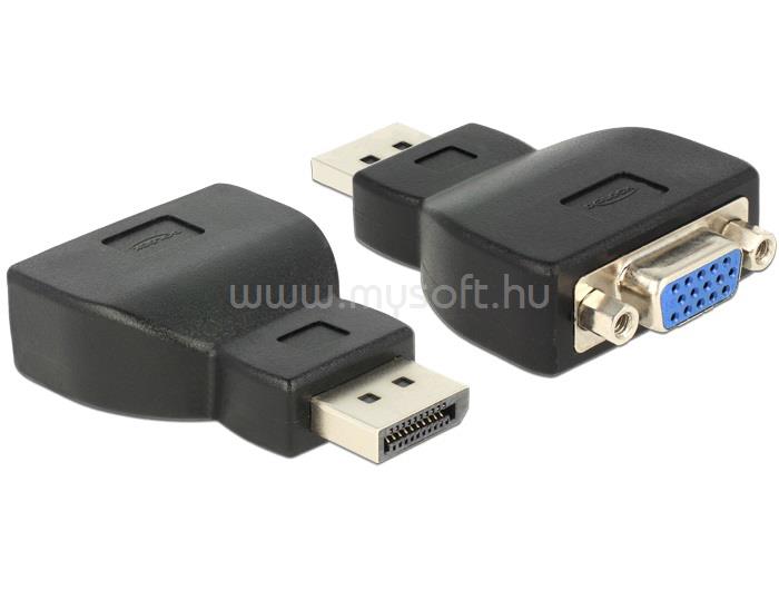 DELOCK Displayport 1.1 > VGA átalakító