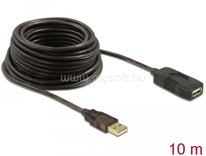 DELOCK USB 2.0 hosszabbító kábel, aktív 10m
