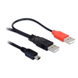 DELOCK kábel, 2db USB-A 2.0 apa - USB mini 5 tűs DL82447 small