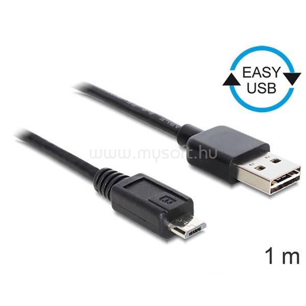 DELOCK EASY-USB 2.0 -A apa > USB 2.0 micro-B apa 1 m kábel