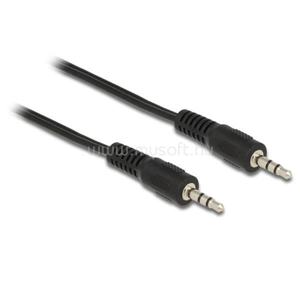 DELOCK DC jack 3.5 mm apa / apa 2.5 m audio kábel