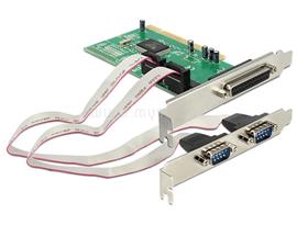DELOCK PCI Bővítőkártya 2x Soros port + 1x Párhuzamos port 89004 small