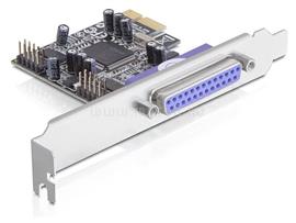 DELOCK PCI-e Bővítőkártya 2x Soros port + 1x Párhuzamos port + Low Profile DL89129 small