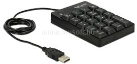 DELOCK Number Pad USB (fekete) DL12481 small