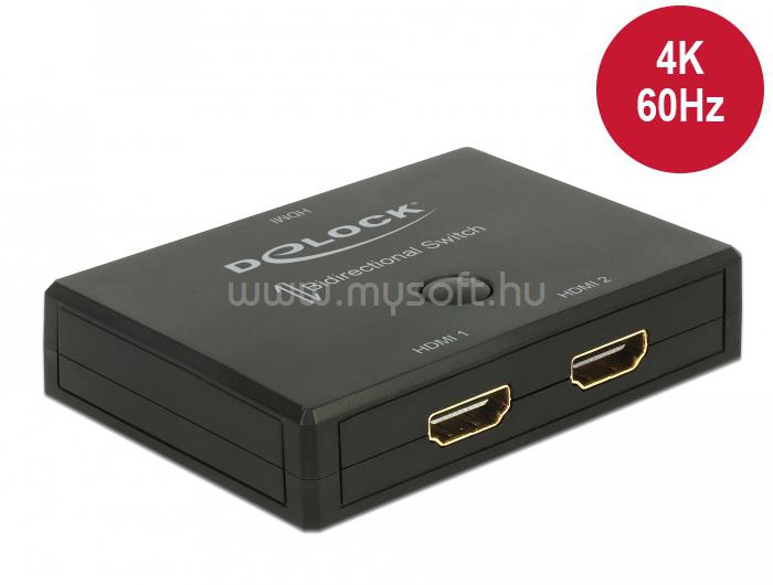 DELOCK Switch HDMI 2-1 kétirányú 4K 60Hz