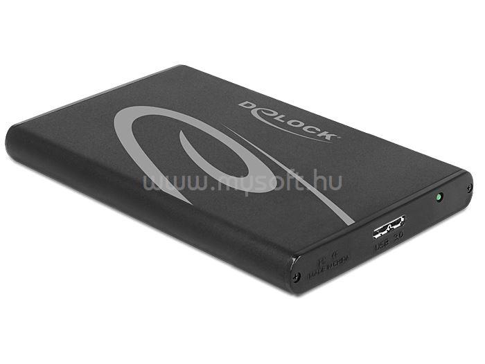 DELOCK Külső Ház 2.5" USB 3.0 / SATA3 (9.5mm-ig)