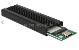 DELOCK Külső Ház M.2 NVMe PCIe SSD USB 3.1 Gen 2 Type-C female DL42600 small