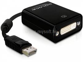 DELOCK Átalakító Displayport 1.1 male to DVI female passzív, fekete DL61847 small