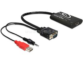DELOCK Átalakító HDMI to VGA audió funkcióval DL62407 small