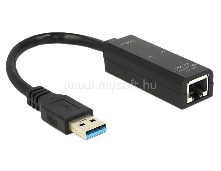DELOCK Átalakító USB 3.0 to Gigabit LAN Plug & Play