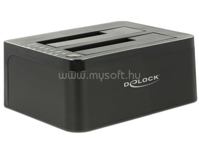 DELOCK HDD Dual Docking Station SATA > USB 3.0 with Clone Function