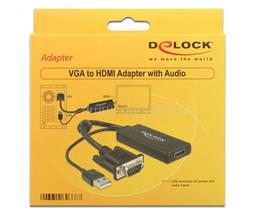 DELOCK Átalakító VGA to HDMI audió funkcióval DL62668 small