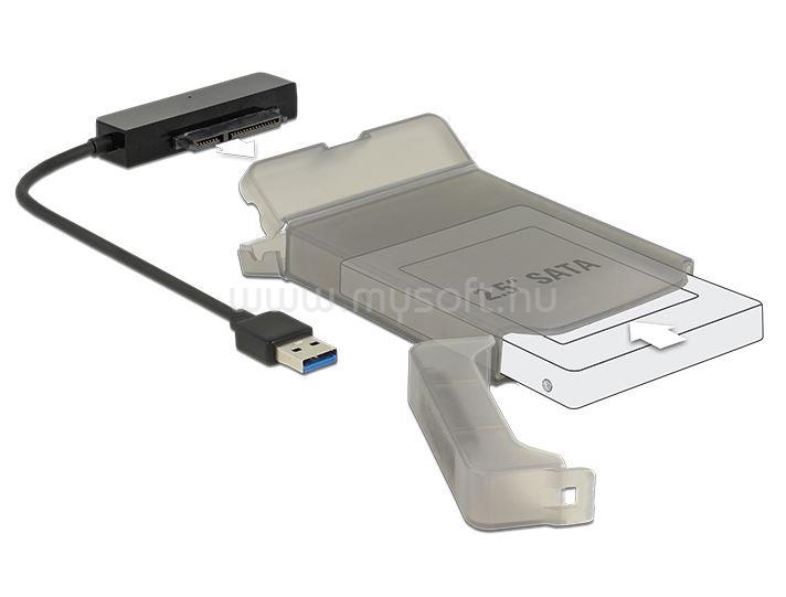 DELOCK 2,5" külső SATA HDD ház USB 3.0-mal