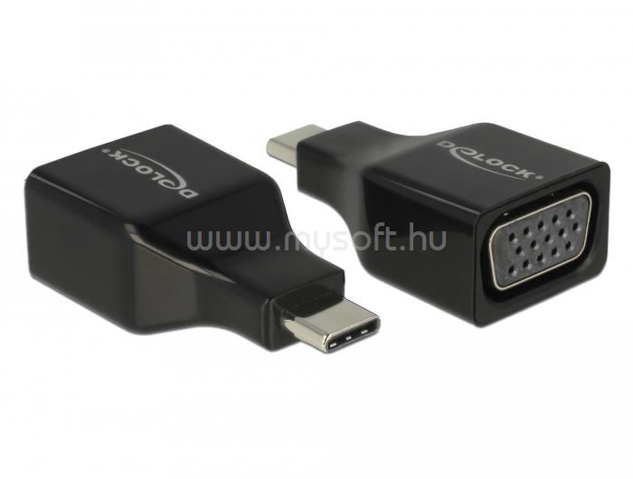 DELOCK USB Type-C adapter VGA-hoz