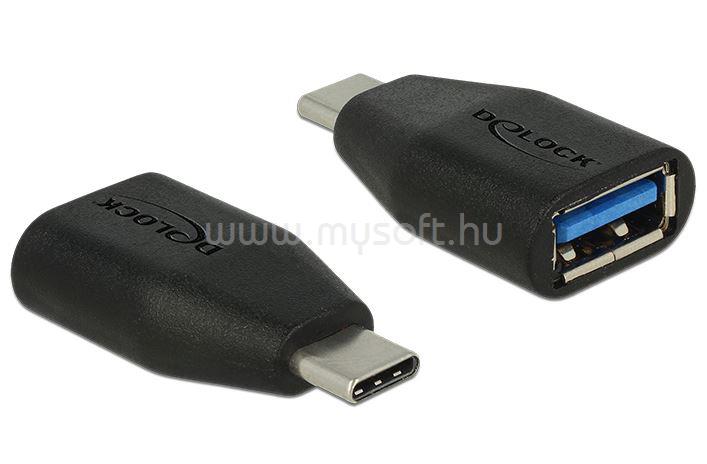 DELOCK Átalakító USB 3.1 Gen 2 Type-C male to Type-A female