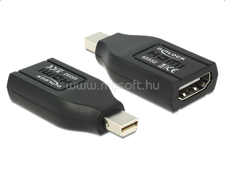 DELOCK Átalakító mini Displayport 1.1 male to HDMI female