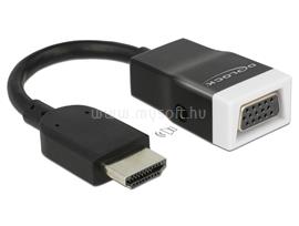 DELOCK 65587  HDMI-A dugó > VGA hüvely audióval adapter DL65587 small