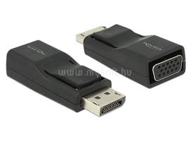 DELOCK Átalakító Displayport 1.2 male to VGA female, fekete DL65653 small