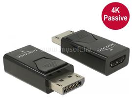 DELOCK Átalakító Displayport 1.2 male to HDMI female 4K passzív, fekete DL65865 small