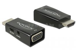 DELOCK Átalakító HDMI-A male to VGA female audió funkcióval DL65901 small
