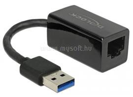 DELOCK Átalakító USB 3.0 to Gigabit LAN kompakt, fekete DL65903 small