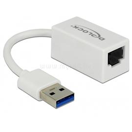 DELOCK USB 3.0 to Gigabit LAN kompakt, fehér DL65905 small