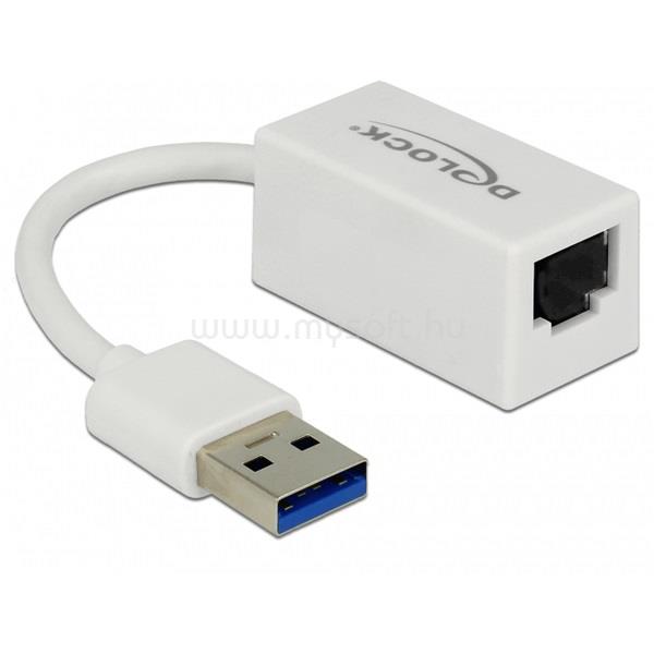 DELOCK USB 3.0 to Gigabit LAN kompakt, fehér