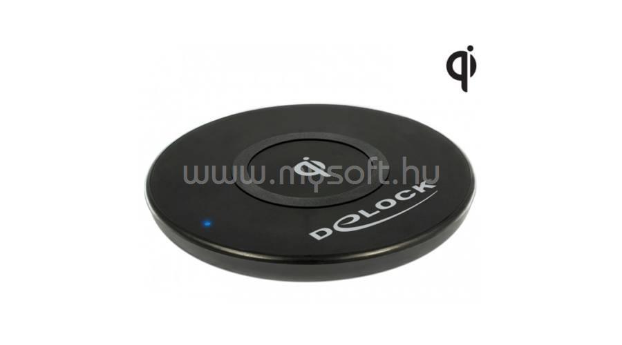 DELOCK QI 10W Vezeték nélküli töltőpad