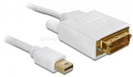 DELOCK kábel mini Displayport male to DVI 24+1 male, 2m , fehér DL82918 small