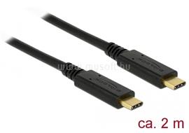 DELOCK kábel USB 3.1 Gen 1 Type-C male/male összekötő, 2m, 3A E-Marker DL83668 small