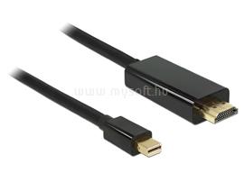 DELOCK kábel mini Displayport 1.1 male to HDMI A male, 2m, fekete DL83699 small