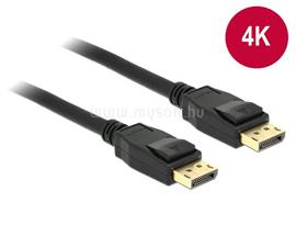 DELOCK kábel Displayport 1.2 male/male összekötő 4K, 1m, fekete DL83805 small