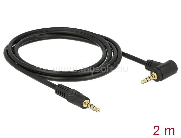 DELOCK 3,5 STEREO JACK-2RCA KÁBEL 5 M