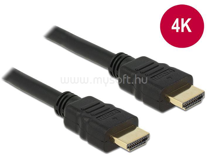 DELOCK kábel HDMI male/male összekötő 4K, 0.5m