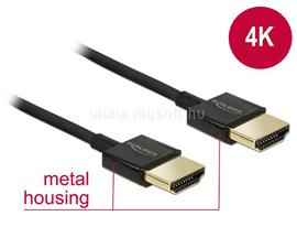 DELOCK kábel HDMI male/male összekötő 3D 4K Slim Premium, 3m DL84774 small