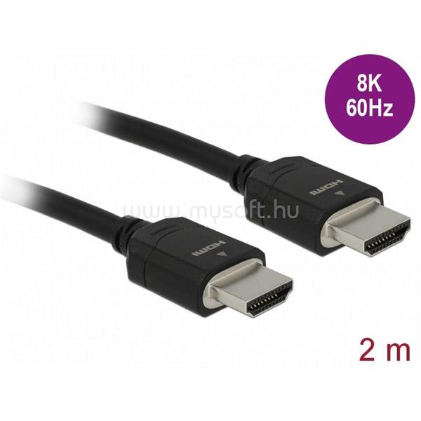 DELOCK HDMI kábel male/male 8K 60Hz 48 Gbps összekötő 2m