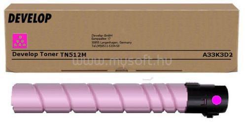 DEVELOP ineo+ 454/554 TN512 Toner (bíbor)