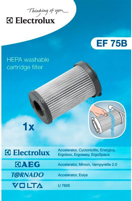 ELECTROLUX EF 75 B HEPA szűrő