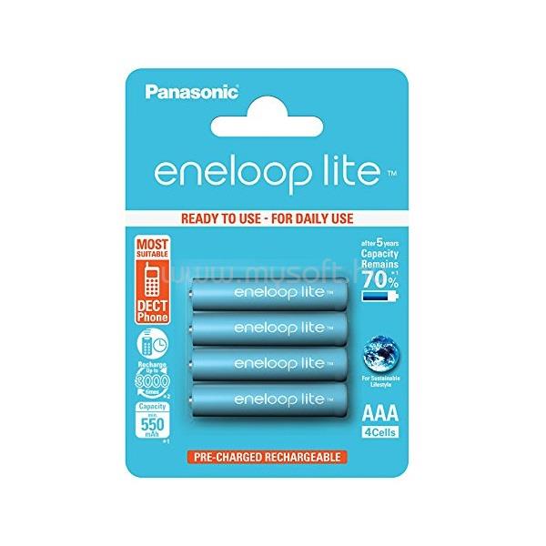 ENELOOP Panasonic Lite AAA 550mAh mikro ceruza akkumulátor 4db/bliszter