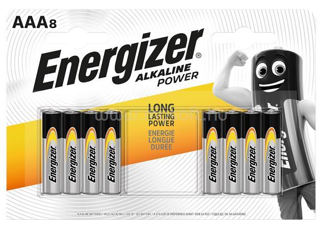 ENERGIZER Elem, AAA mikro, 8 db, "Alkaline Power"