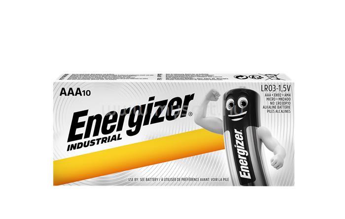 ENERGIZER Elem AAA mikro, 10 db, "Alkaline Power Industrial"