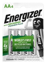 ENERGIZER Tölthető elem, AA ceruza, 4x2000 mAh, "Power Plus" ENERGIZER_E300626700 small